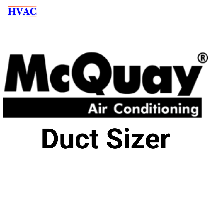 McQuay Duct Sizer HVAC Expert Guide