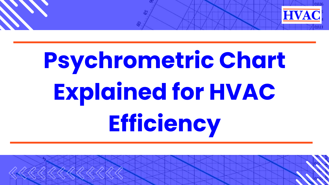 Psychrometric Chart Explained for HVAC Efficiency